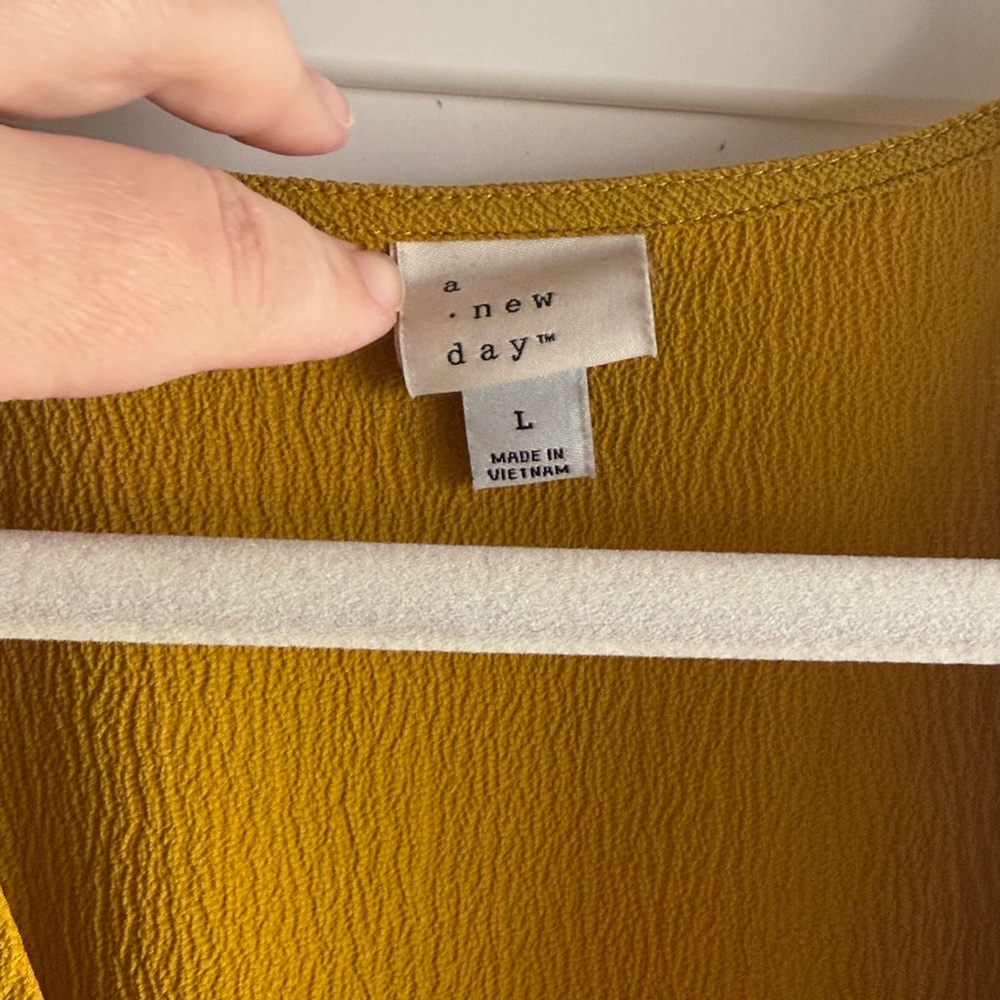 A New Day Yellow Midi Dress - Picture 2 of 6